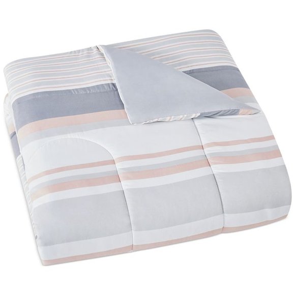 Grace 2-Pc. Reversible Stripe Multi Twin - Picture 6 of 7